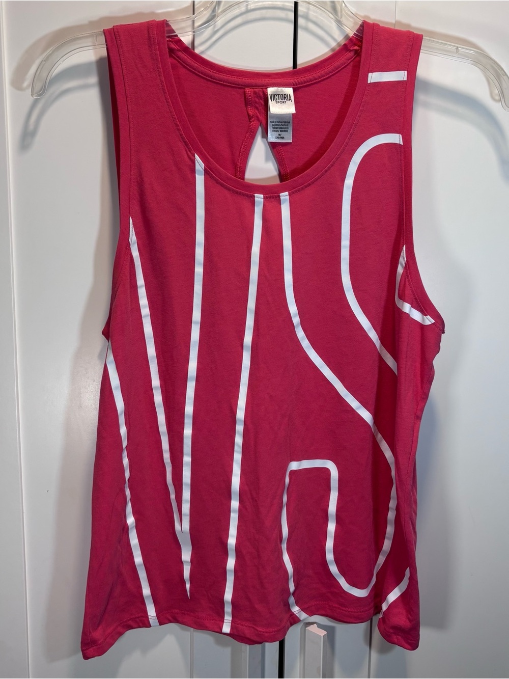 Victoria Sport VS Athletic Tank Top Pink Women's Size Medium Victoria’s Secret